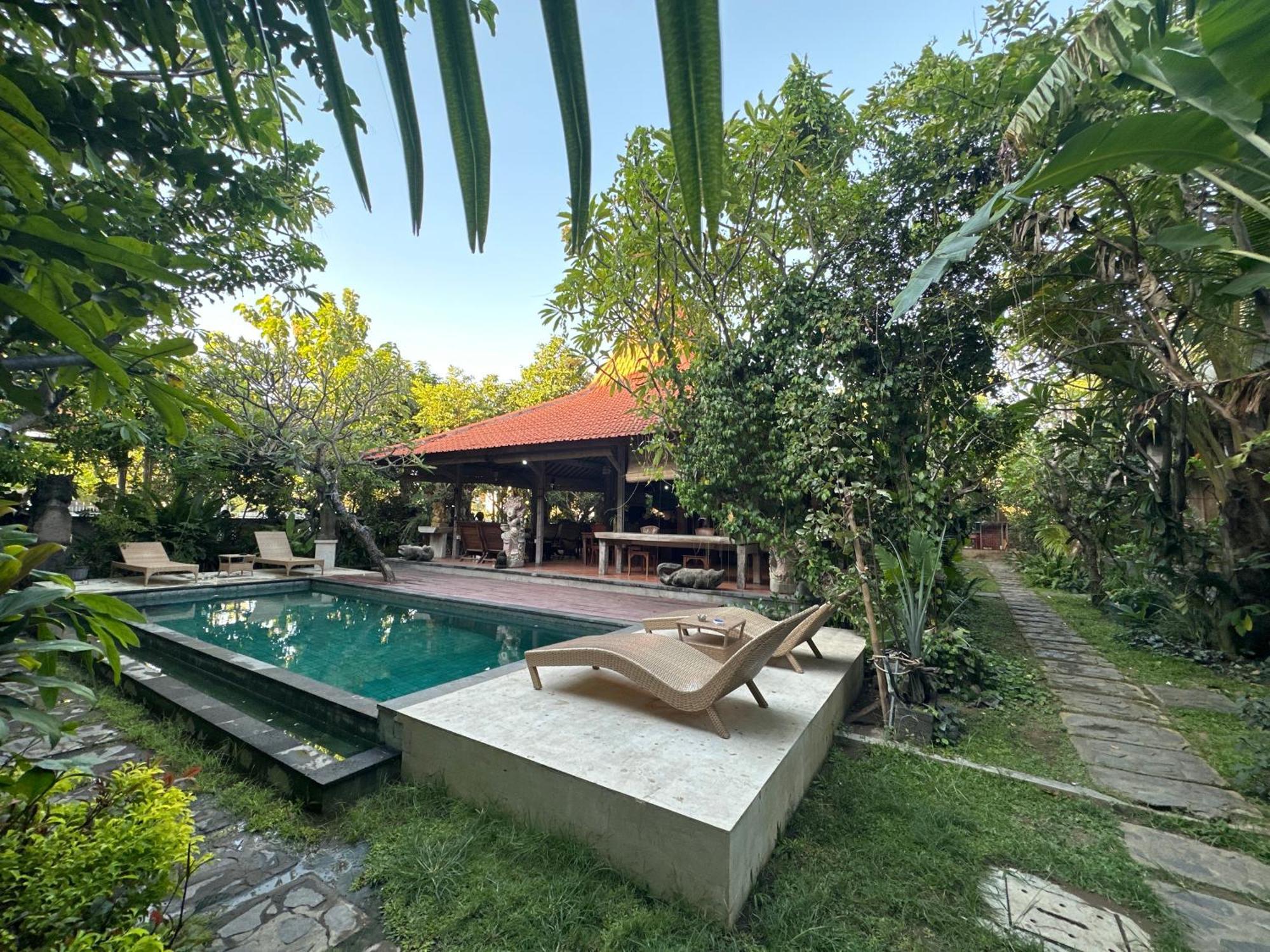 Bali Telaga Hati Yoga Healing And Retreat Center Hostel サヌール エクステリア 写真