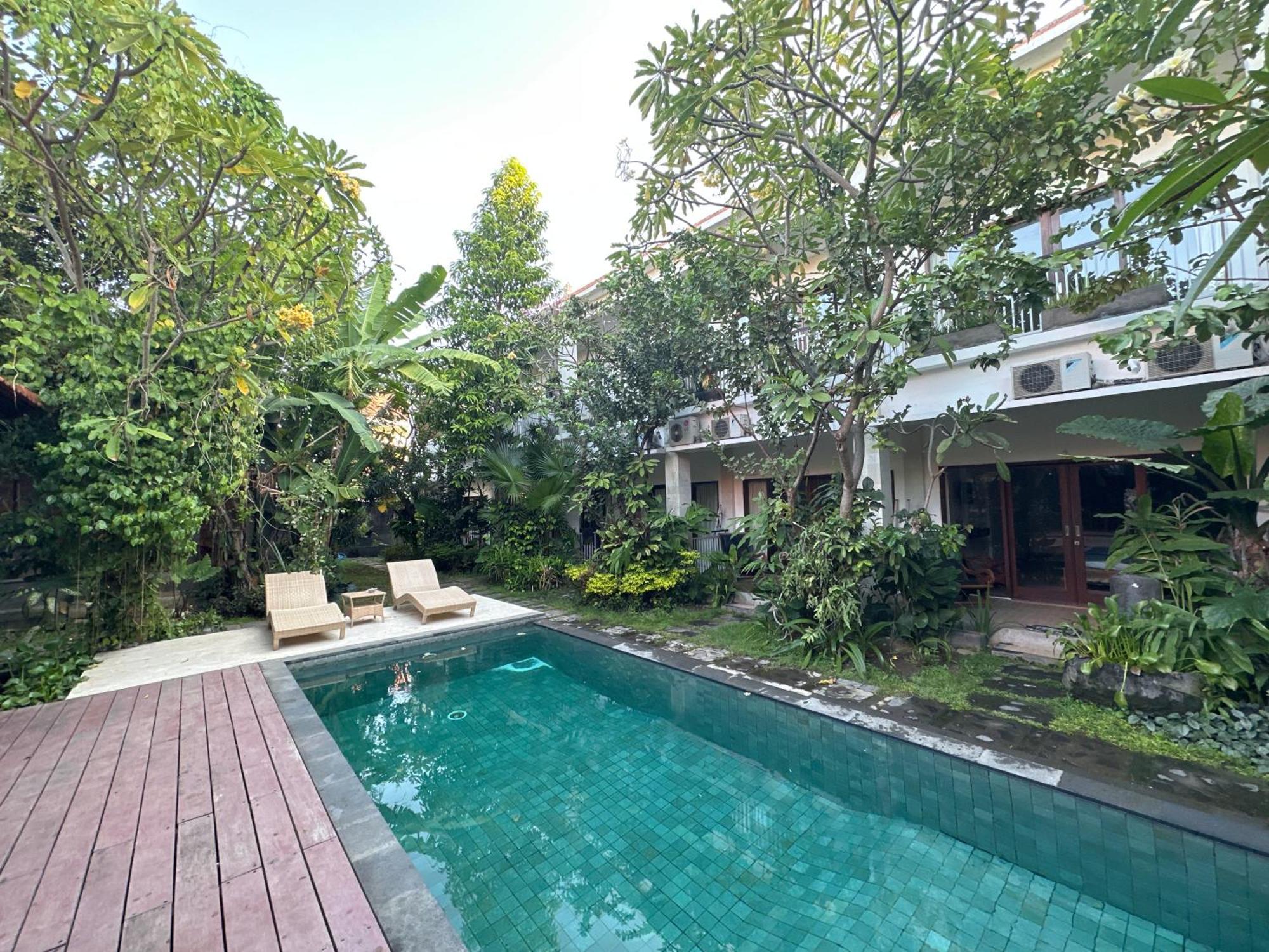 Bali Telaga Hati Yoga Healing And Retreat Center Hostel サヌール エクステリア 写真