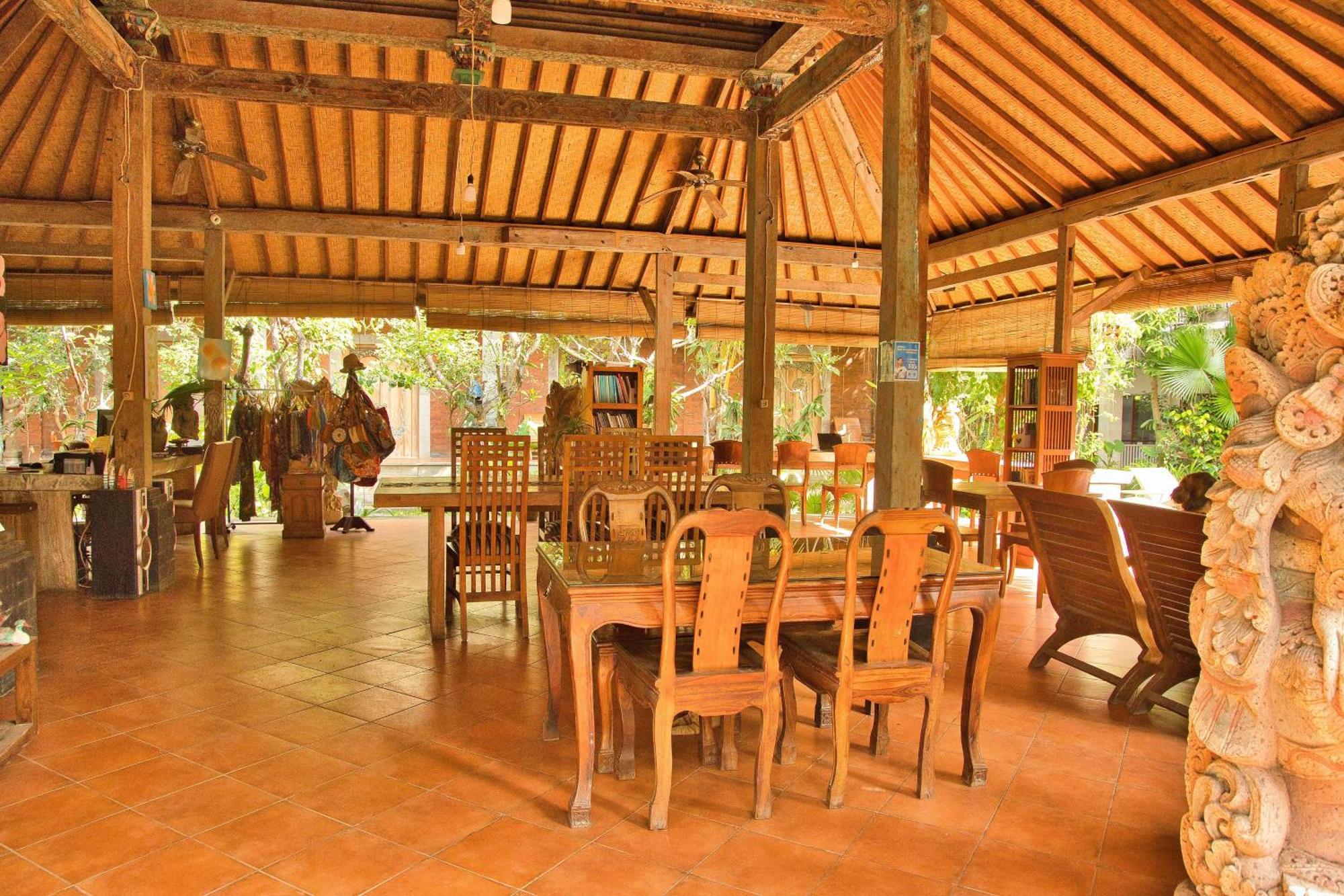 Bali Telaga Hati Yoga Healing And Retreat Center Hostel サヌール エクステリア 写真