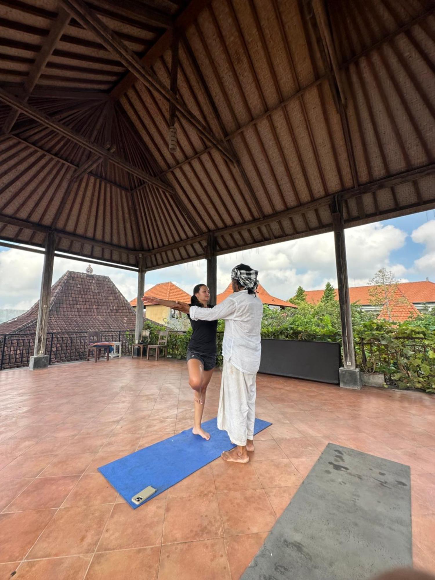 Bali Telaga Hati Yoga Healing And Retreat Center Hostel サヌール エクステリア 写真