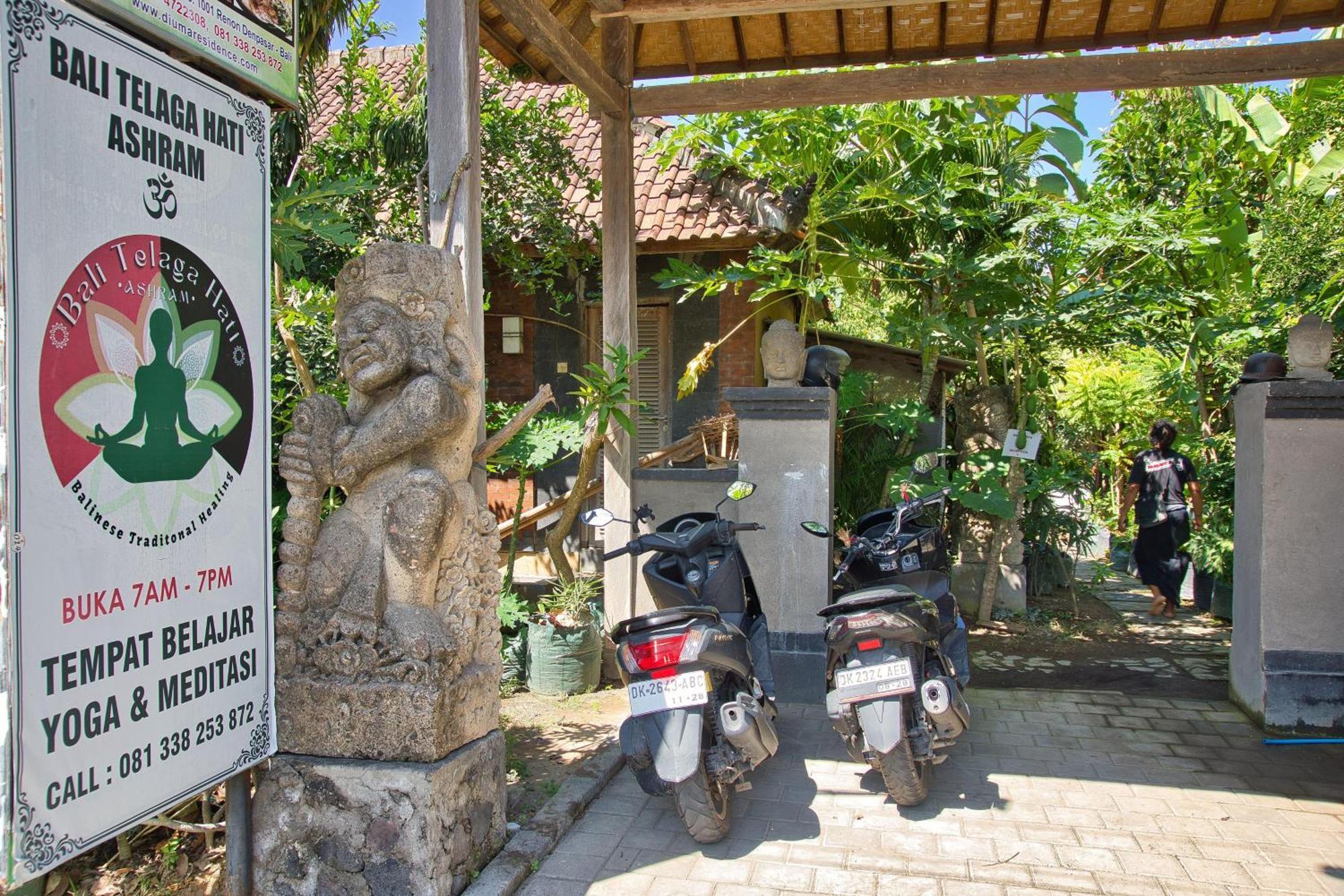 Bali Telaga Hati Yoga Healing And Retreat Center Hostel サヌール エクステリア 写真